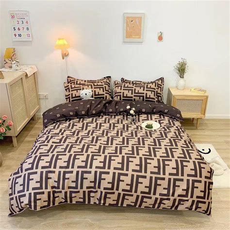 fendi bed sheet|Fendi furniture outlet.